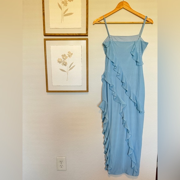 Ruffled Midi Dress - Picture 5 of 7